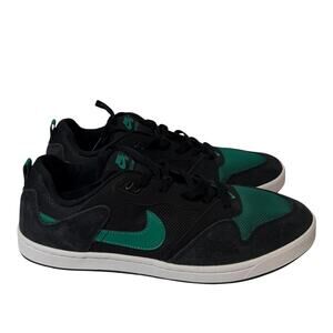 Nike SB Alleyyoop Black Green Sneakersw Size 13 NWOT